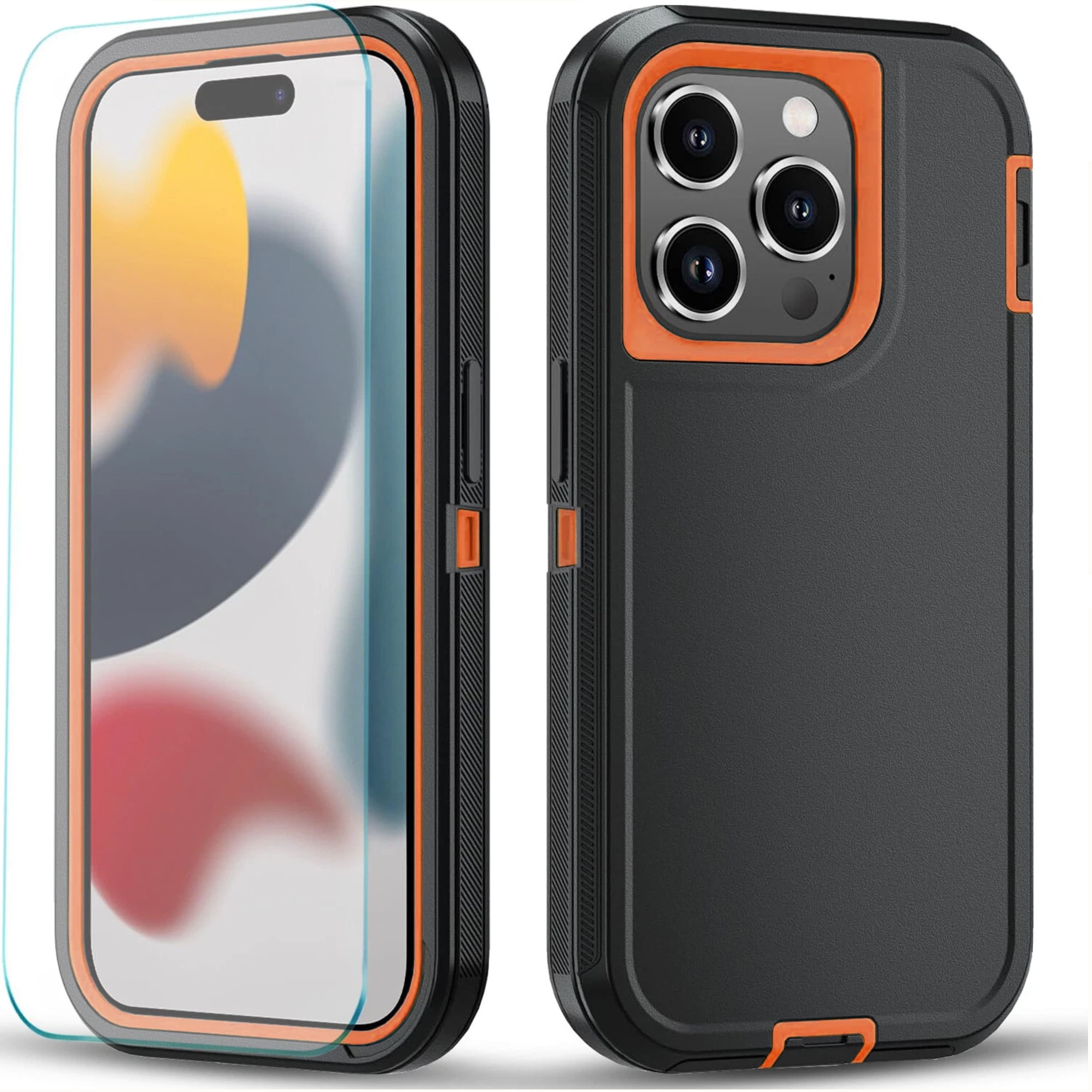 Kitcheniva - iPhone Shockproof Case with MagSafe Support For 16 Cover Only - Orange price history on PriceWatchPro