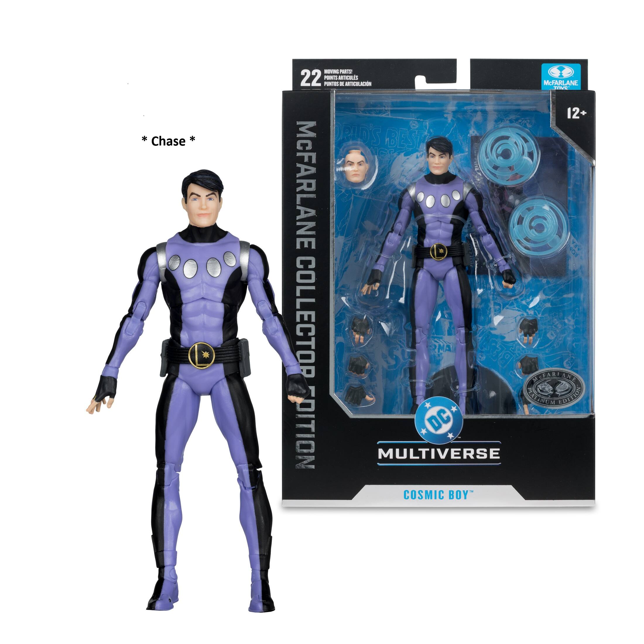 - 22 - McFarlane Collector Edition * Chase * 12+ McFarlane Collector Edition * DC Multiverse Cosmic Boy