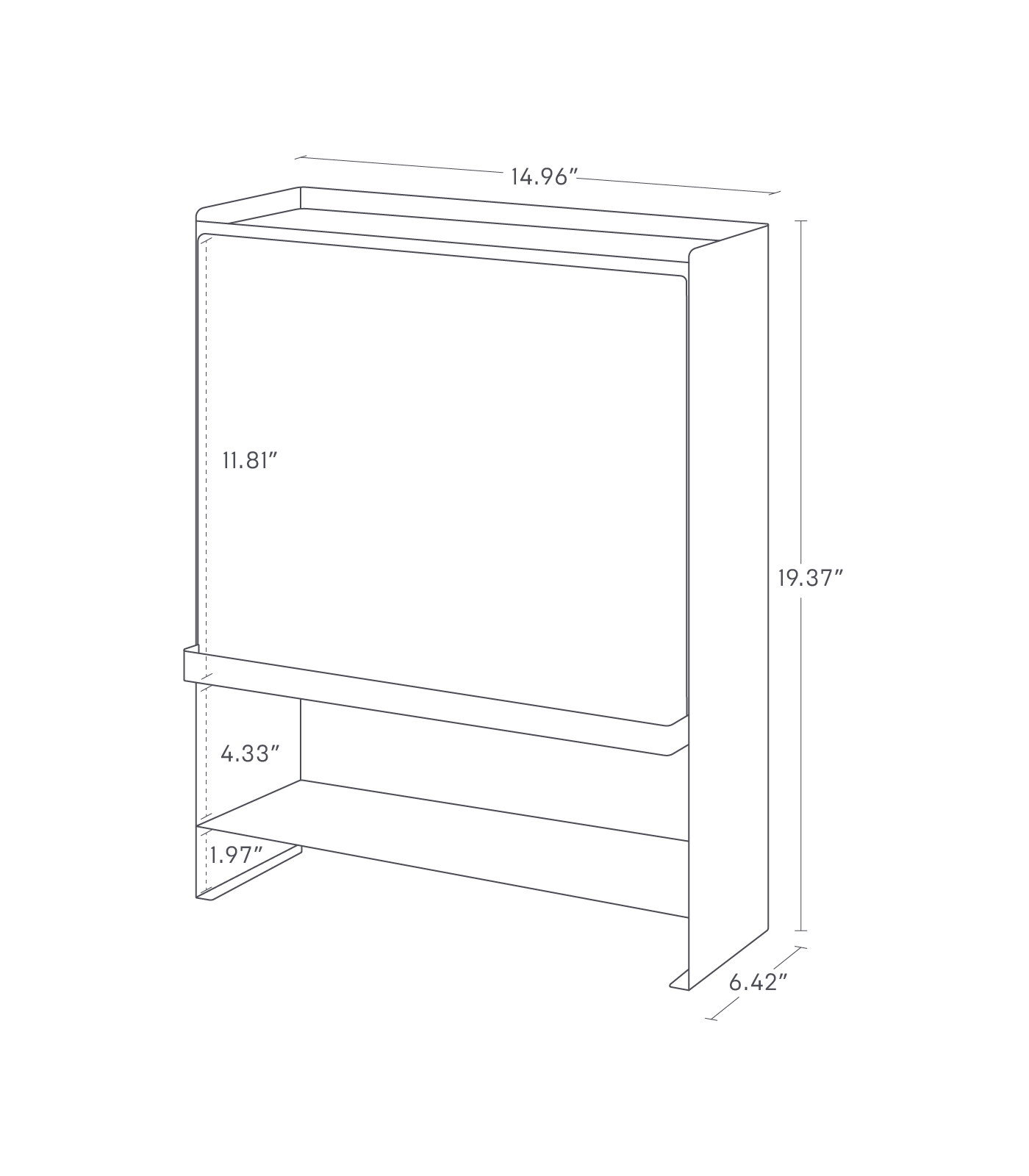 Har Ler A

14.96"  
11.81"  
19.37"  
4.33"  
1.97"  
6.42"
