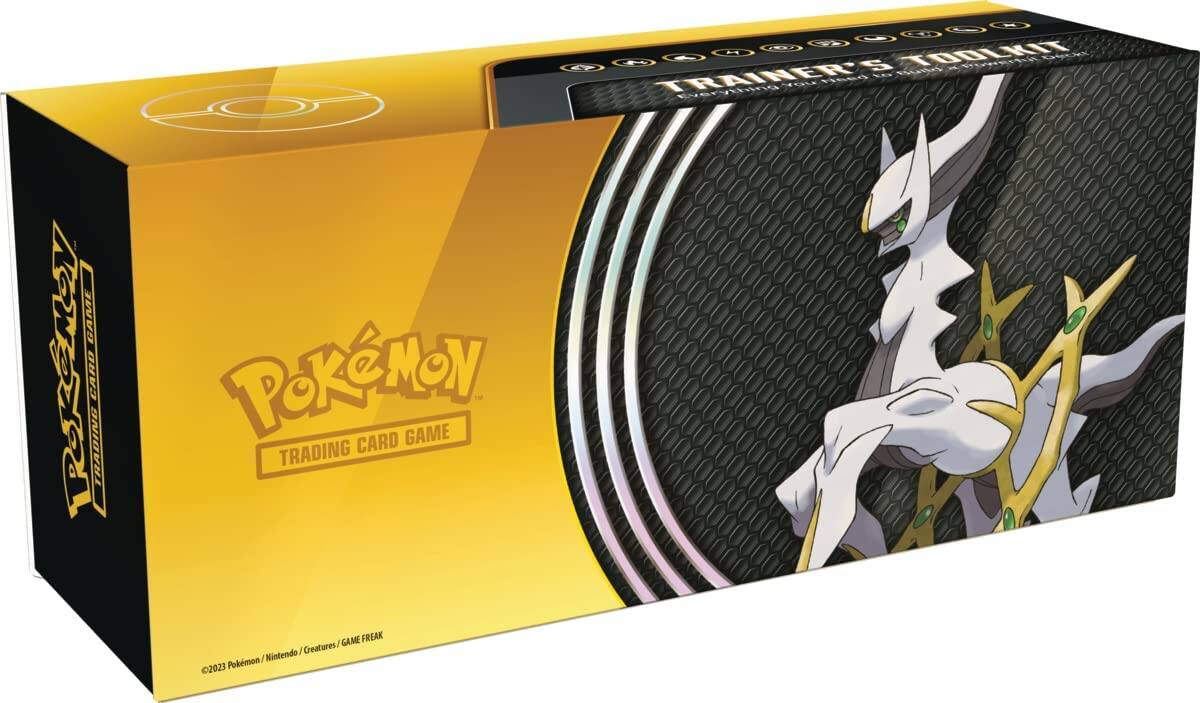 Pokémon Trading Card Game  
Trainer's Toolkit  
Everything You Need to Start  
©2023 Pokémon / Nintendo / Creatures / GAME FREAK