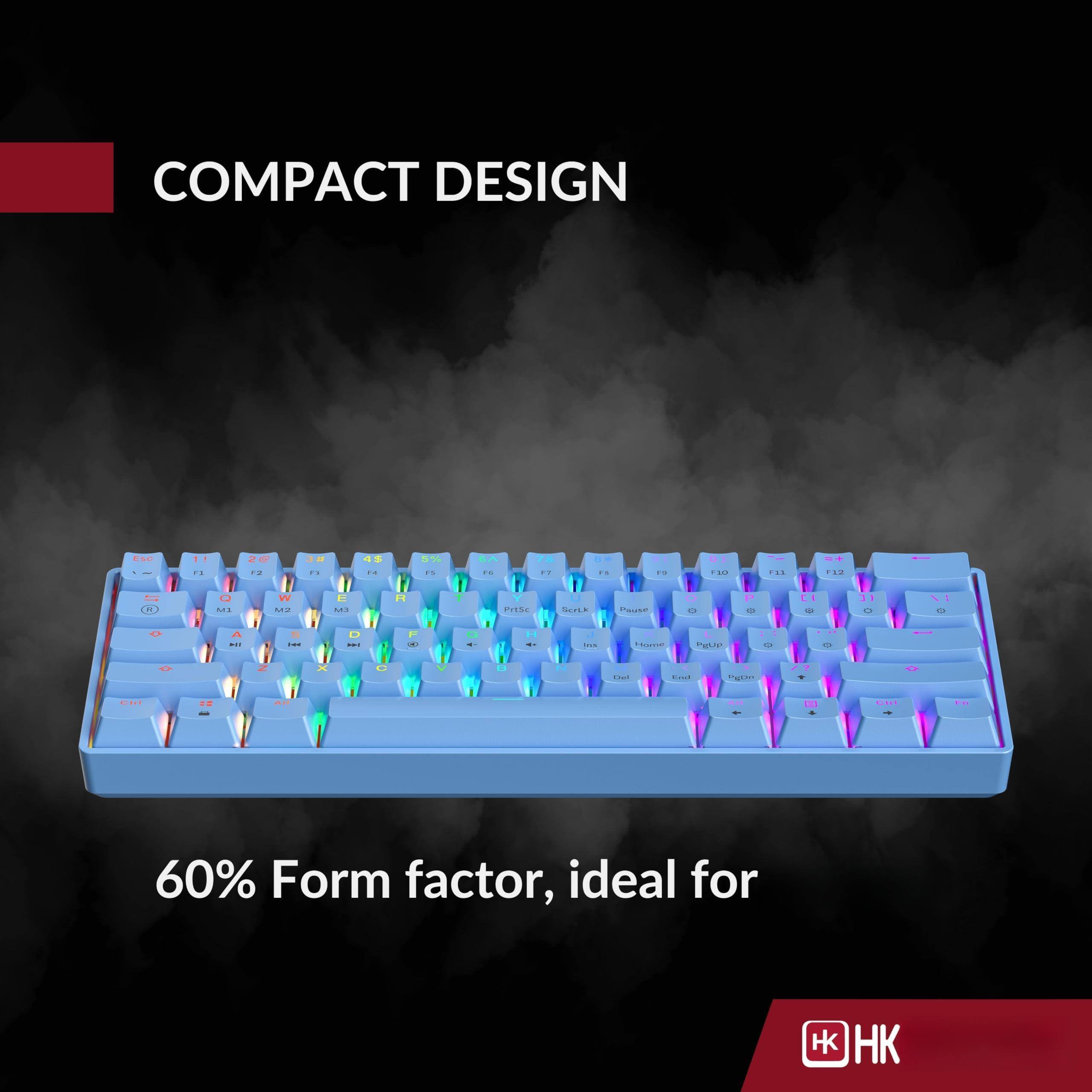 COMPACT DESIGN

60% Form factor, ideal for HK