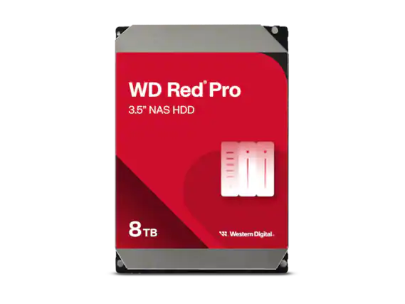 WD Red Pro
3.5" NAS HDD
8 TB
Western Digital