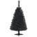 Alt View 20. Costway - 3ft Unlit Artificial Christmas Halloween Mini Tree w/Plastic Stand - Black.