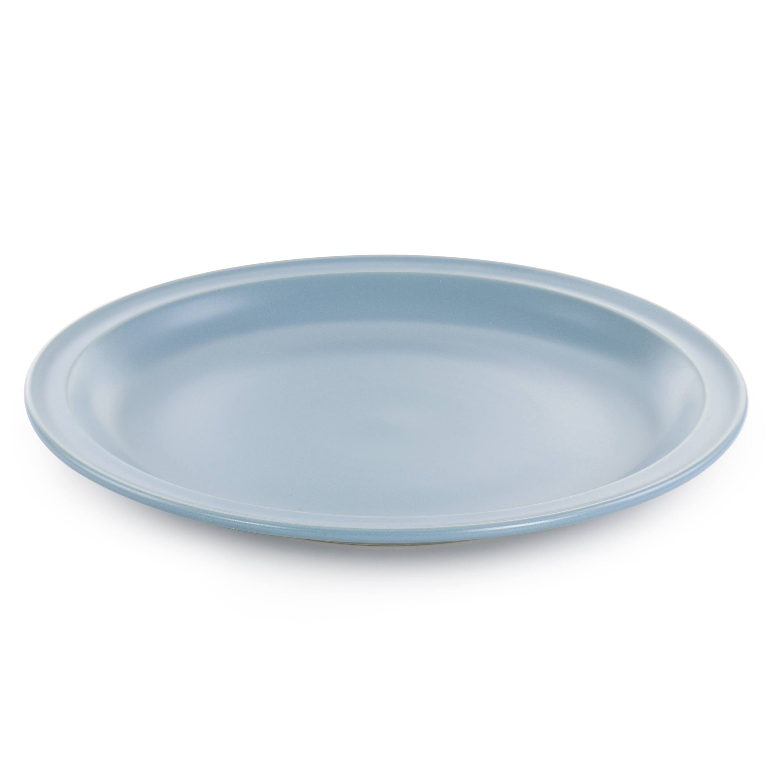 Alt View 2. Gibson - Gibson Home Siam 12 Piece Round Stoneware Dinnerware Set in Blue - Blue.