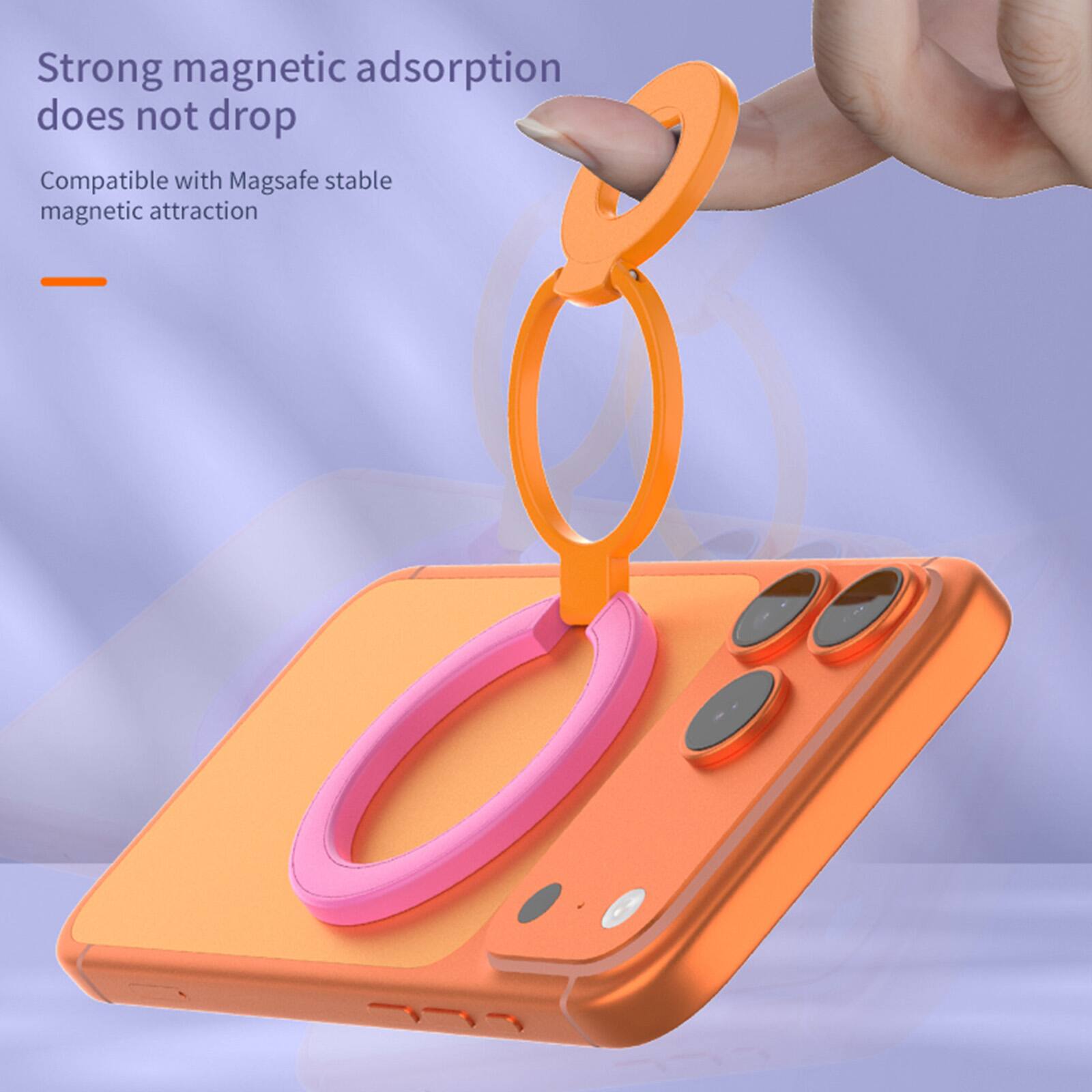 Strong magnetic adsorption does not drop  
Compatible with Magsafe stable magnetic attraction