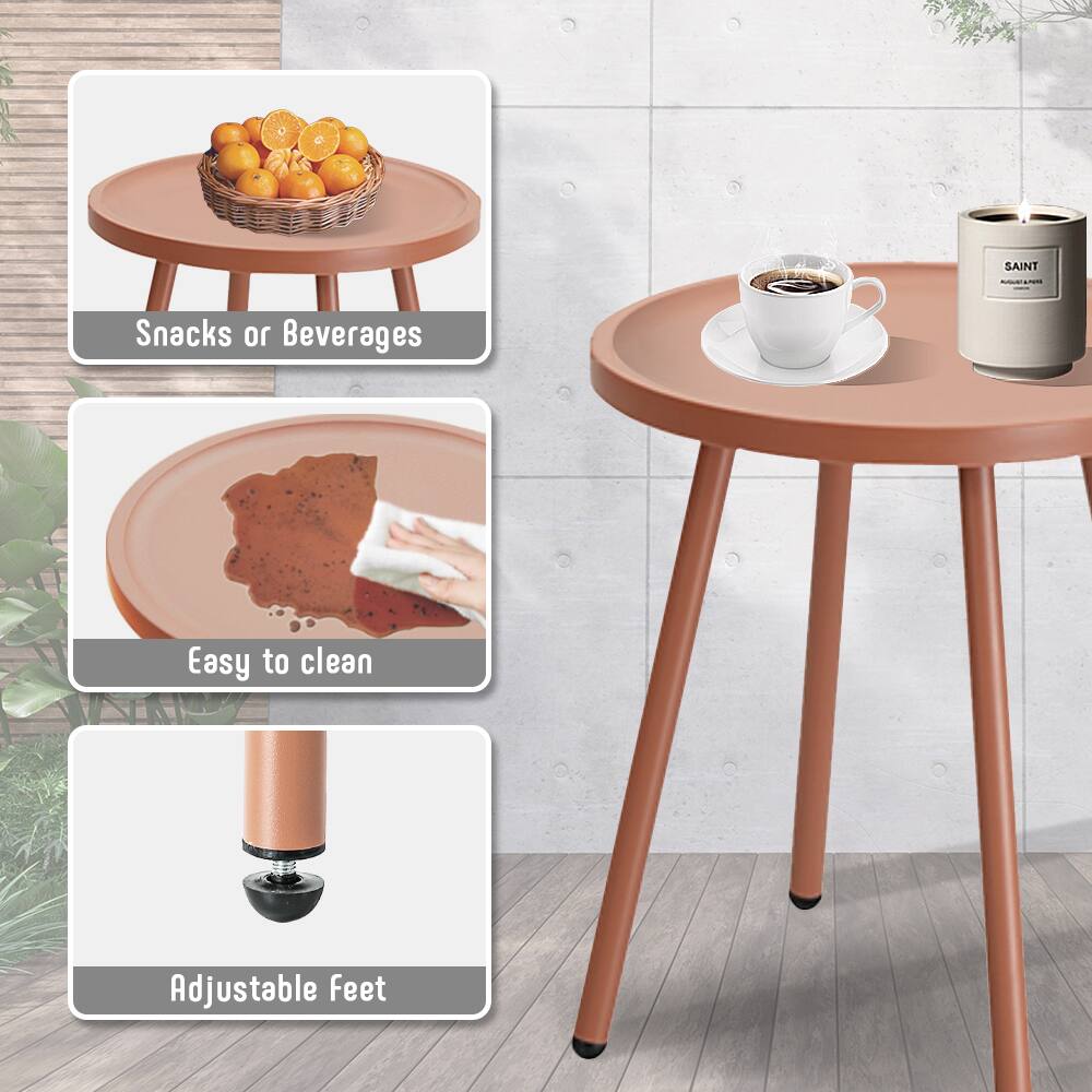 - Snacks or Beverages
- Easy to clean
- Adjustable Feet