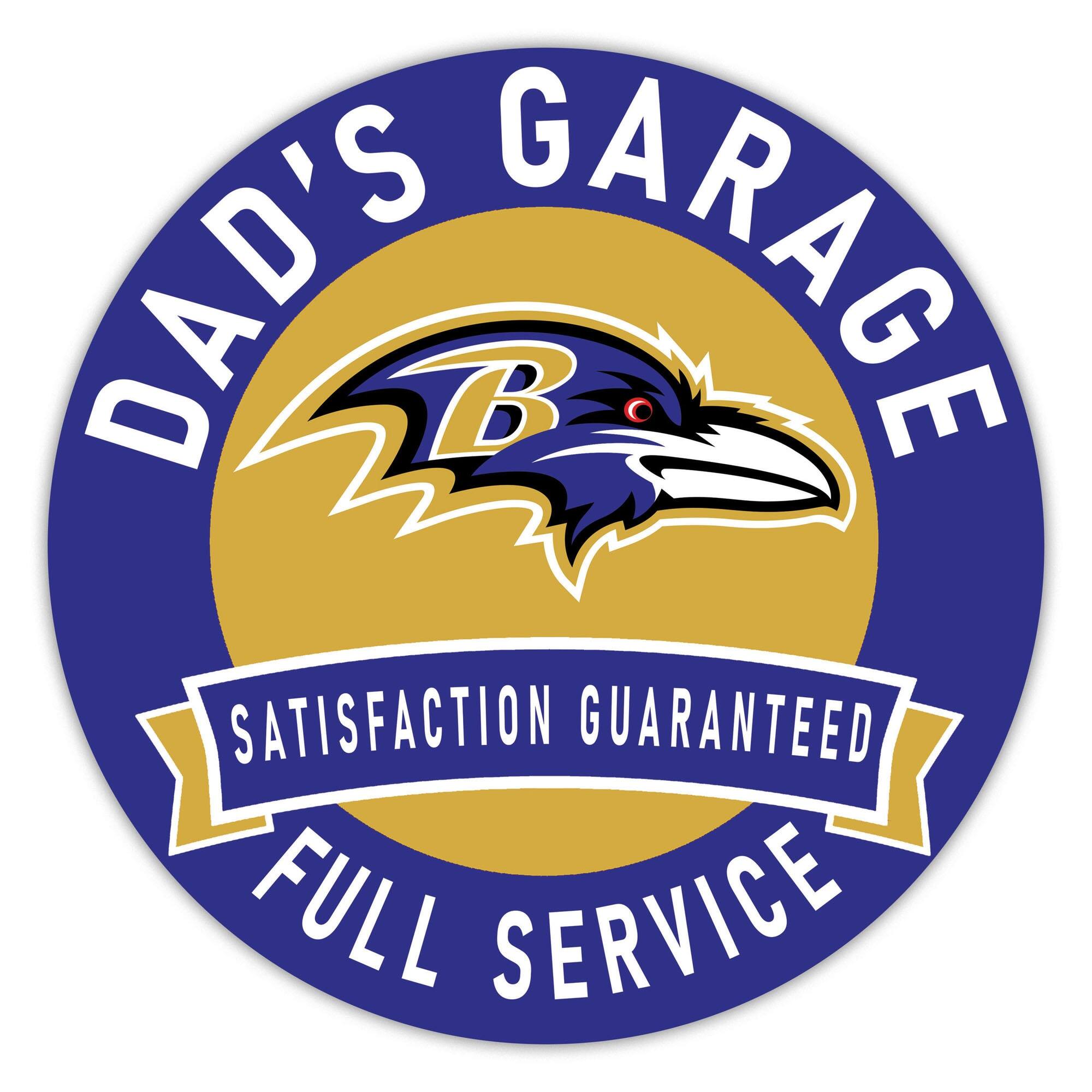 DAD'S GARAGE  
SATISFACTION GUARANTEED  
FULL SERVICE