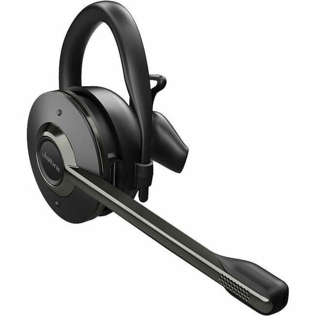 Jabra - Engage 65 SE Headset - Stereo - Wireless - DECT - 328.1 ft - 40 Hz to 16 kHz - Over-the-ear, Earbud - Monaural - Black