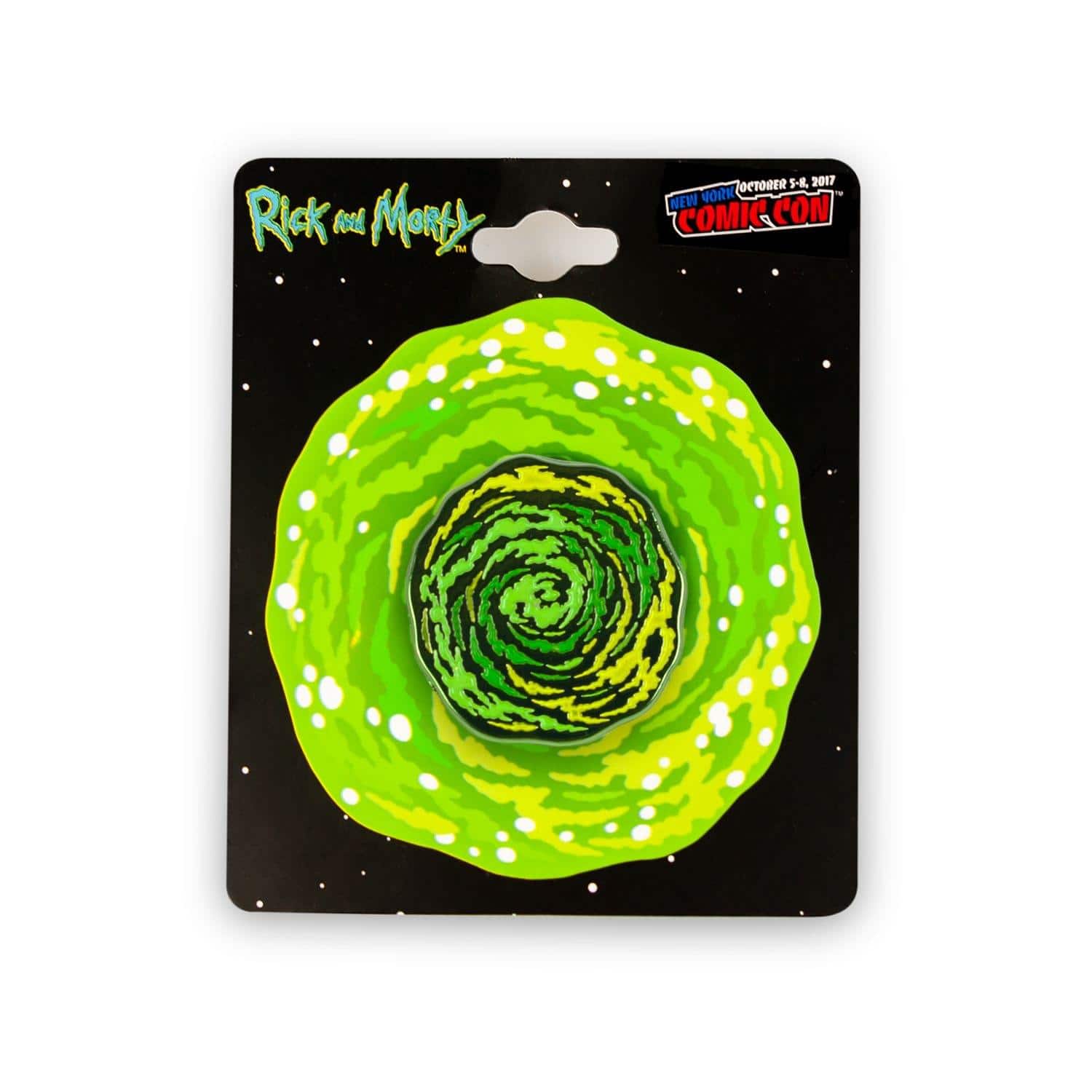 SalesOne LLC - Rick and Morty Edition | Rick and Morty Portal Enamel Pin - Green