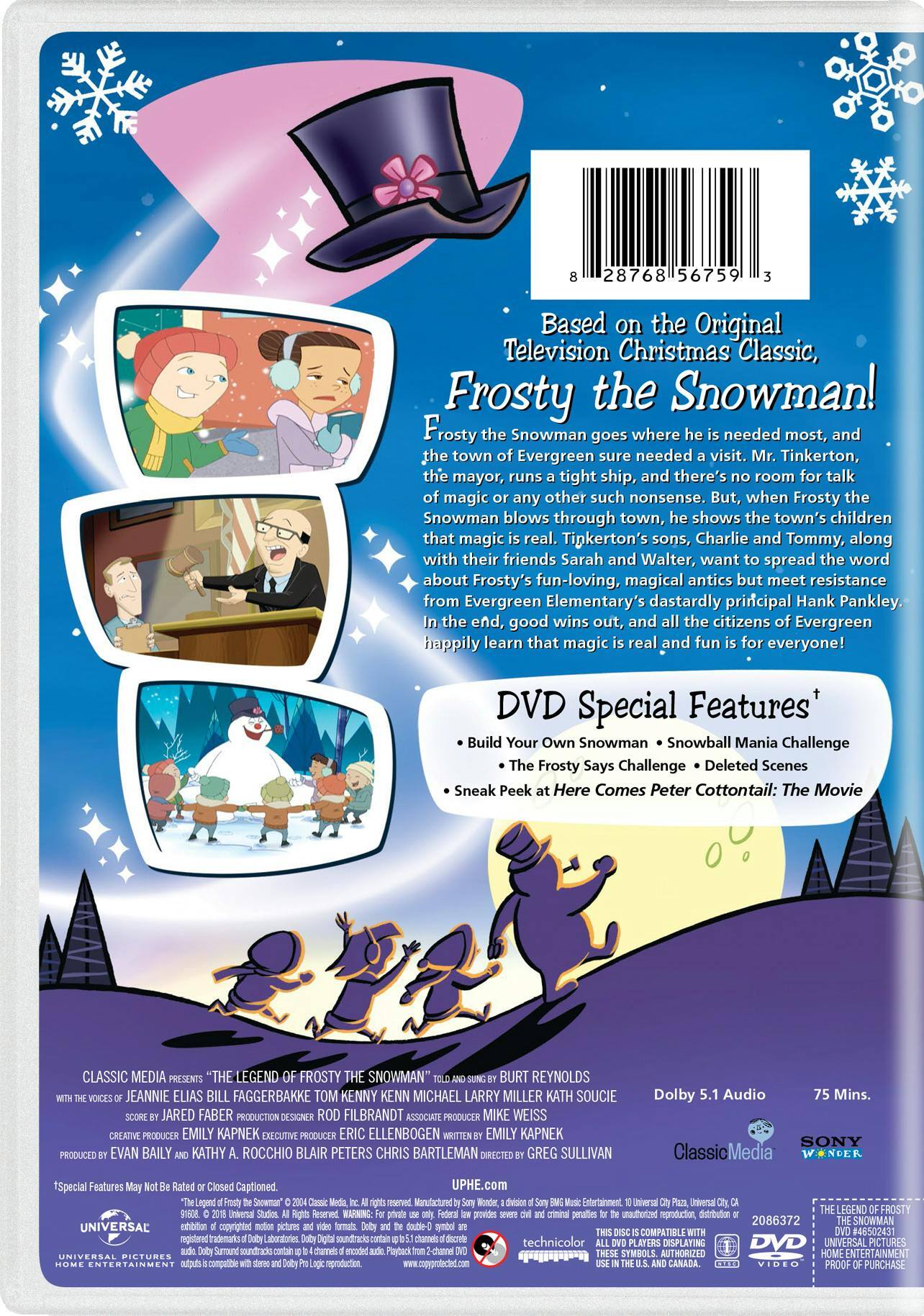 Angle. The Legend of Frosty the Snowman [DVD].
