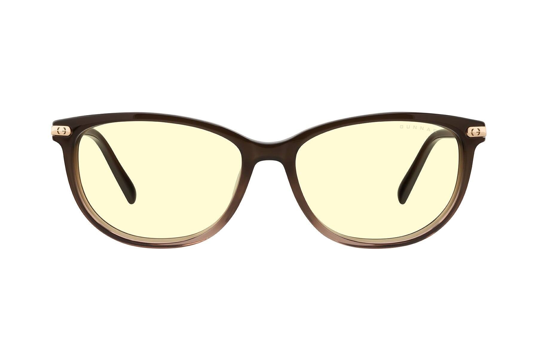 Alt View 5. GUNNAR - GUNNAR Womens Computer Glasses  -  Ingrid, Onyx, Amber Lens - Blue Light Blocking, Releive Dry Eye, Anti Glare - Onyx.