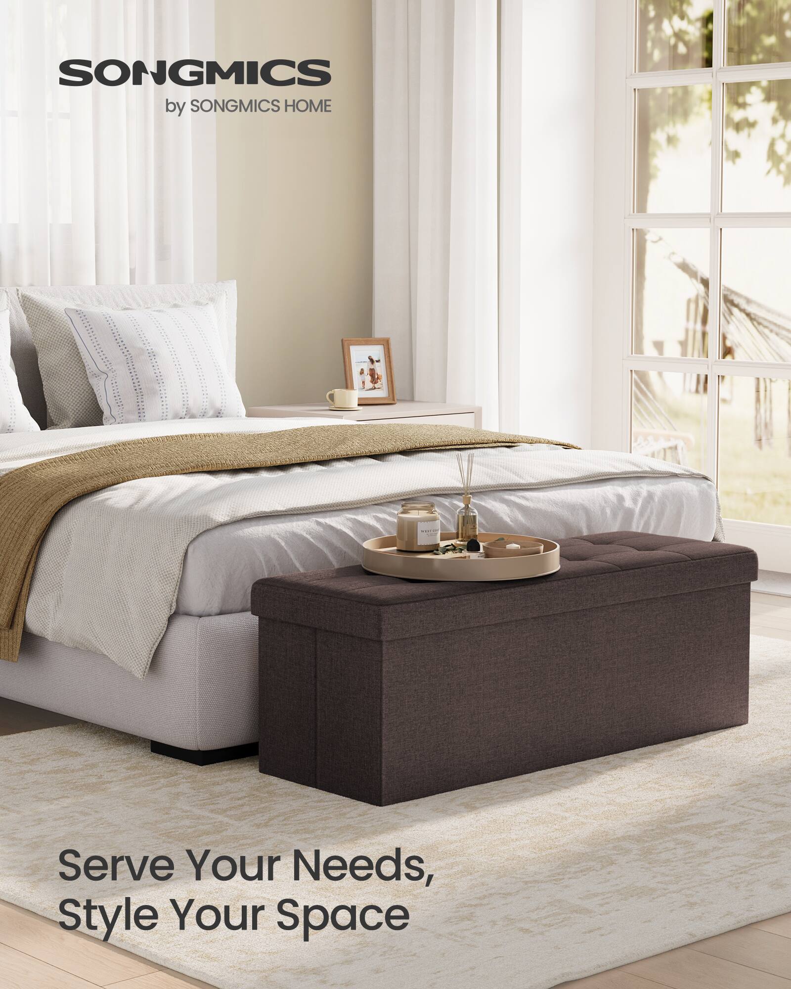 SONGMICS  
by SONGMICS HOME  

Serve Your Needs,  
Style Your Space