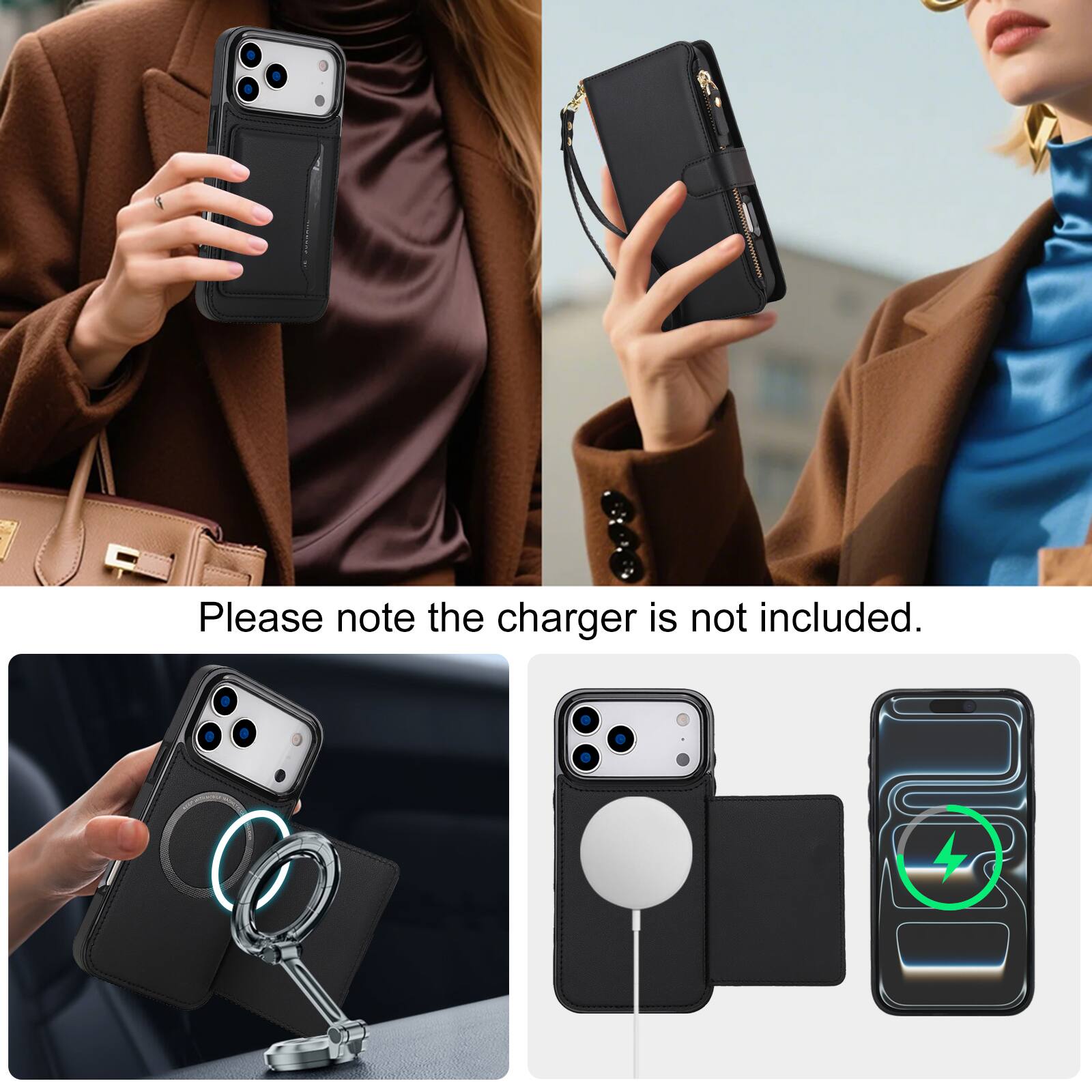 Please note the charger is not included.