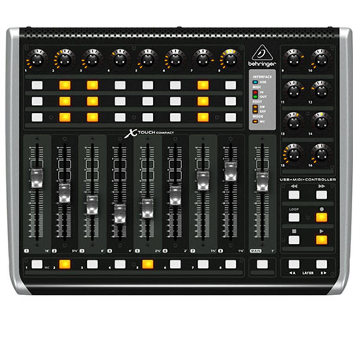 A Behringer Interface X Touch Compact 14