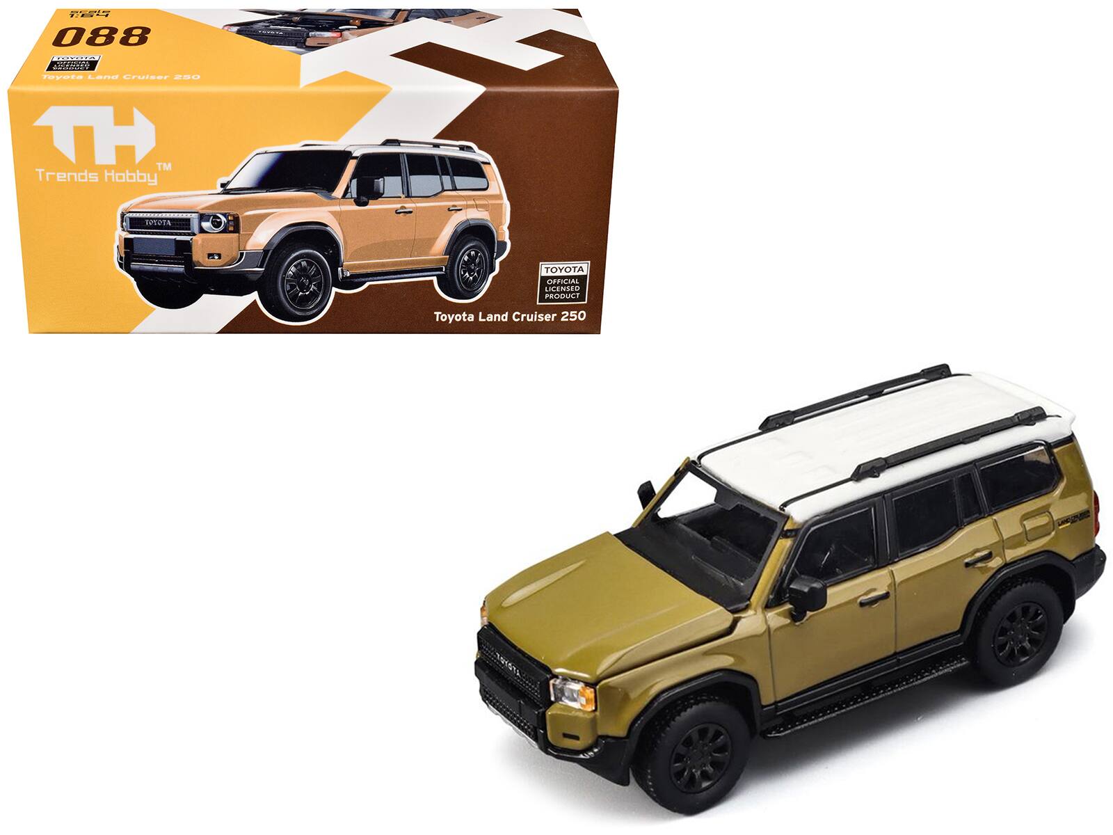 088 about  
Toyota Land Cruiser 250  
Trends Hobby  
TOYOTA  
TOYOTA OFFICIAL LICENSED PRODUCT  
Toyota Land Cruiser 250