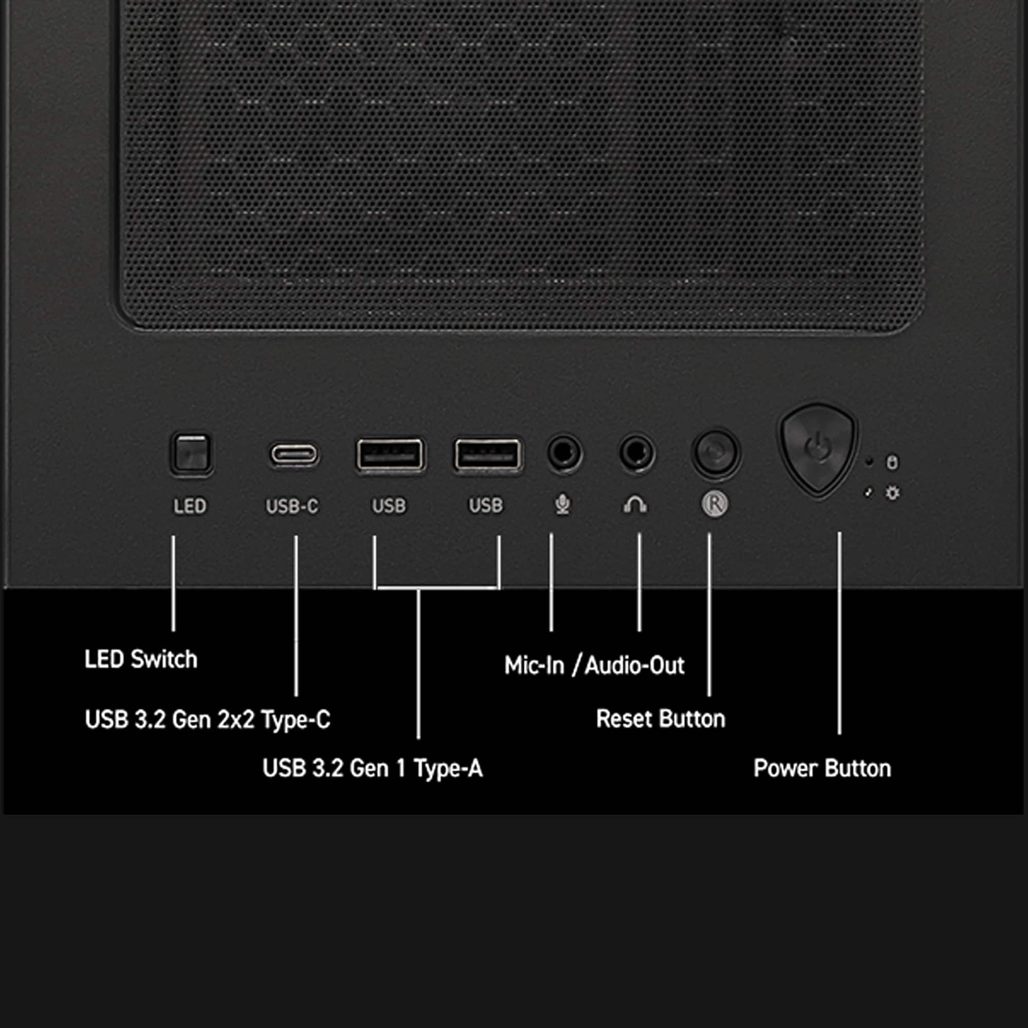 MSI Codex R2 Gaming Desktop Intel i5 14400F 2024 16GB Memory