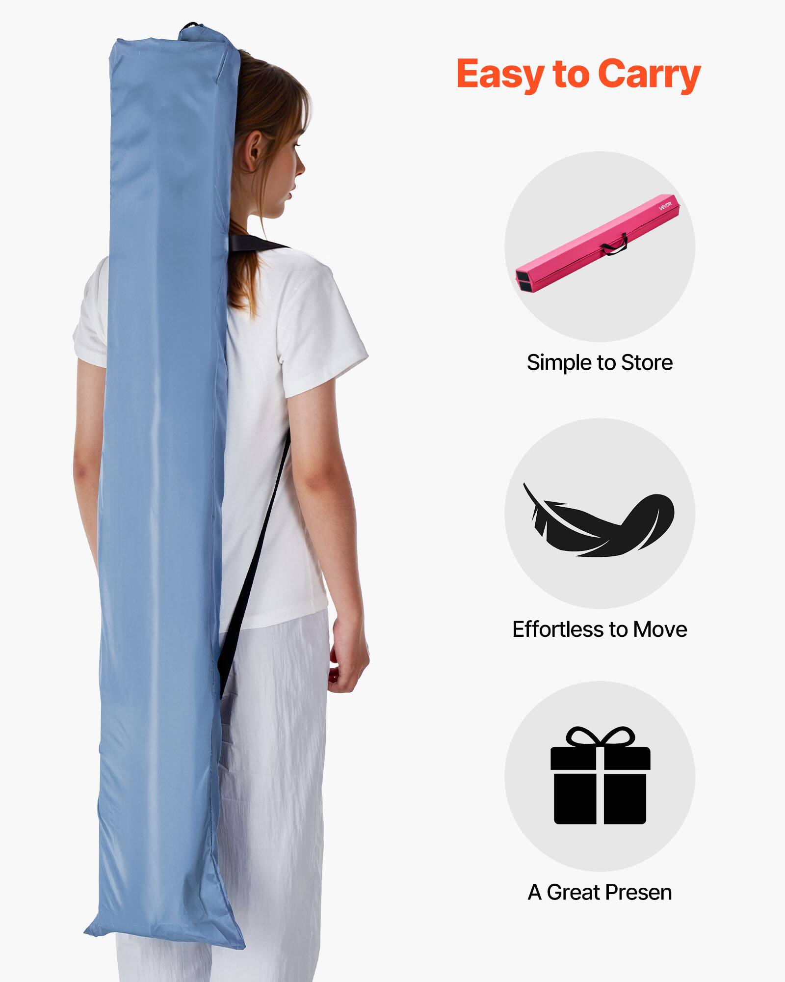 Easy to Carry  
Simple to Store  
Effortless to Move  
A Great Present