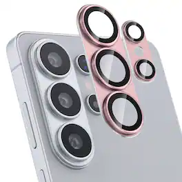 UUCOVER - 9H Tempered Glass Camera Lens Protector for Samsung Galaxy S26 Ultra, Scratch Resistant Anti-Reflective Protective Cover - Rosegold