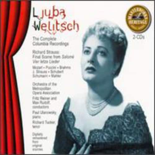 Ljuba Welitsch - Complete Columbia Recordings   - COMPACT DISCS [CD] price history on PriceWatchPro