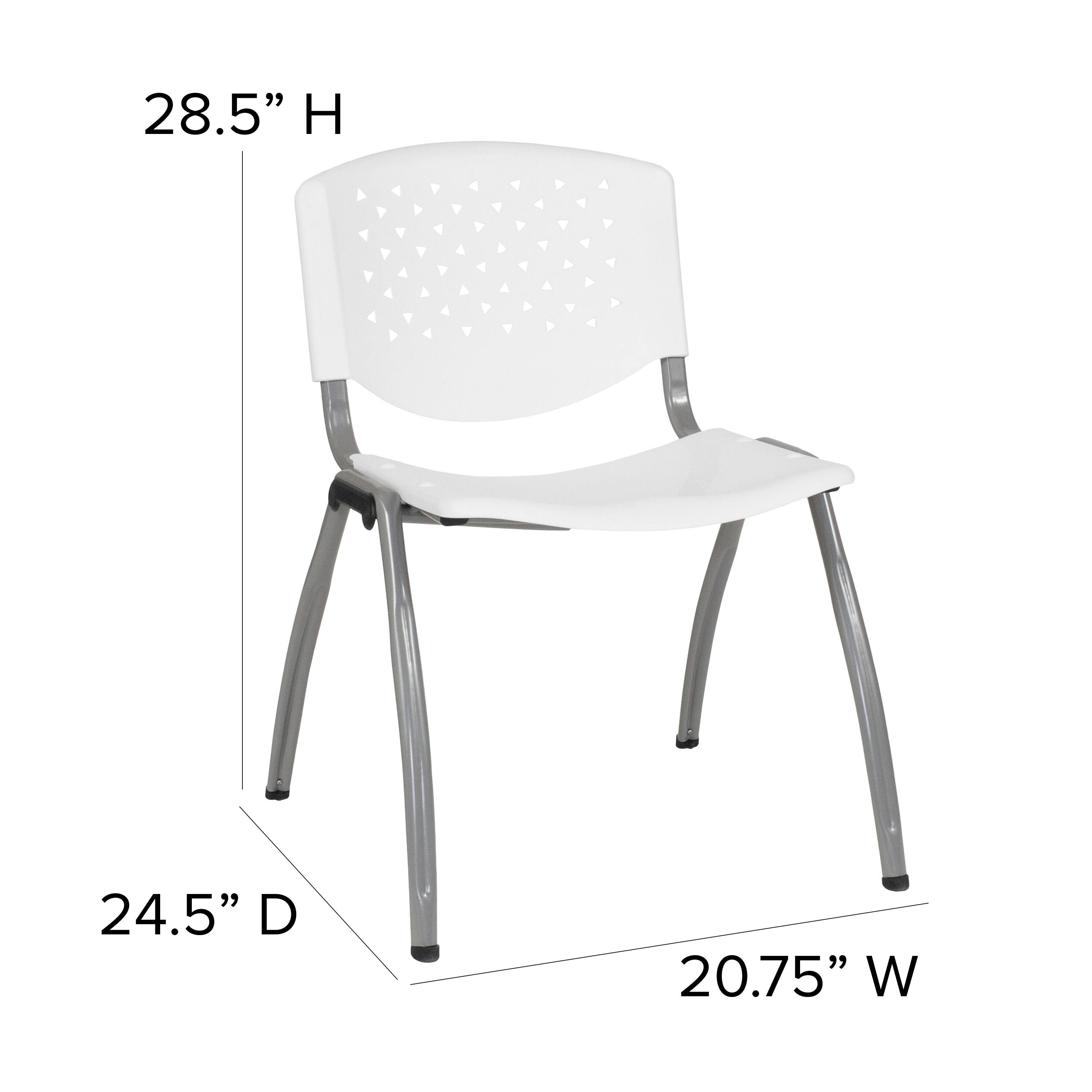 28.5" H  
24.5" D  
20.75" W