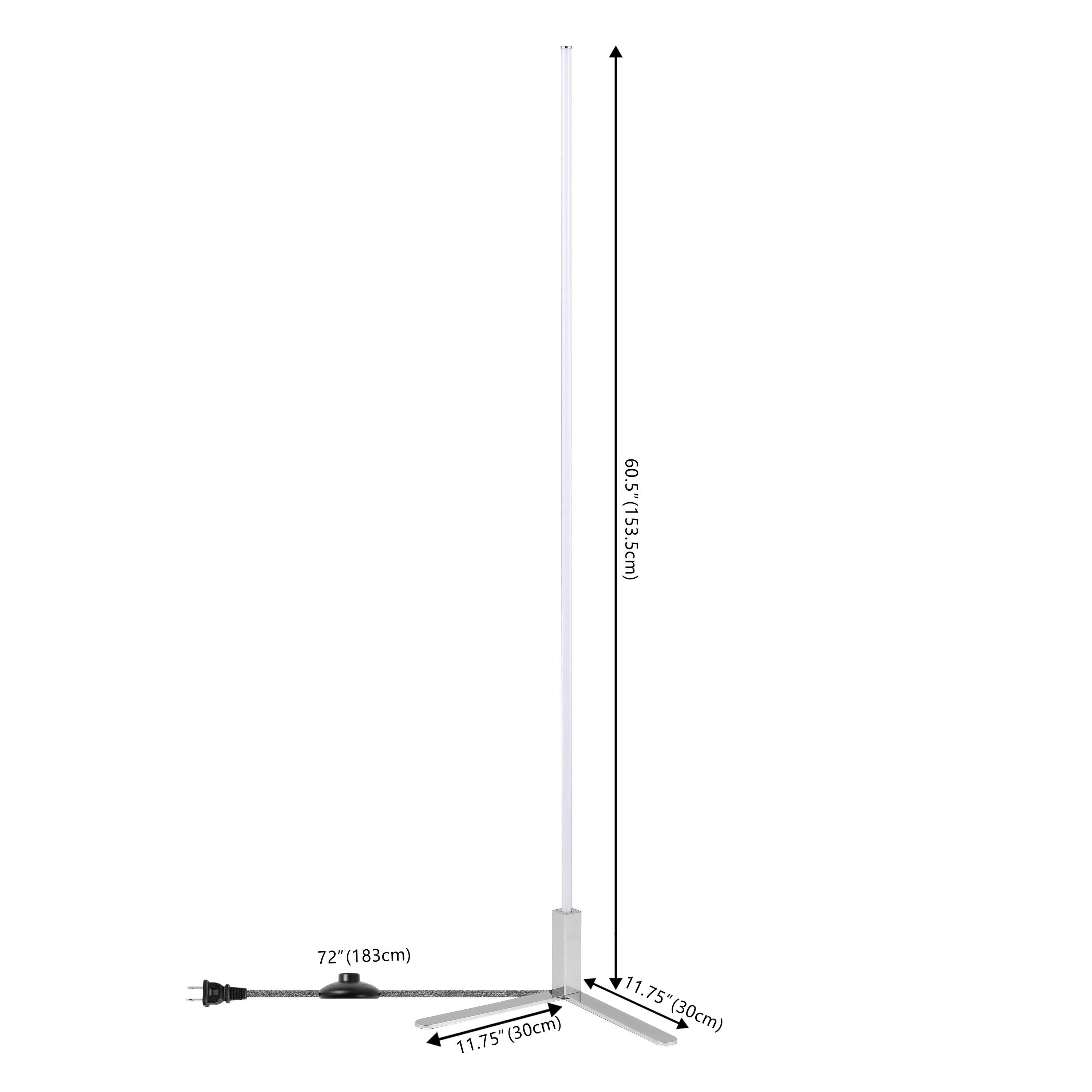 60.5" (153.5cm)  
72" (183cm)  
11.75" (30cm)  
11.75" (30cm)  
11.75"