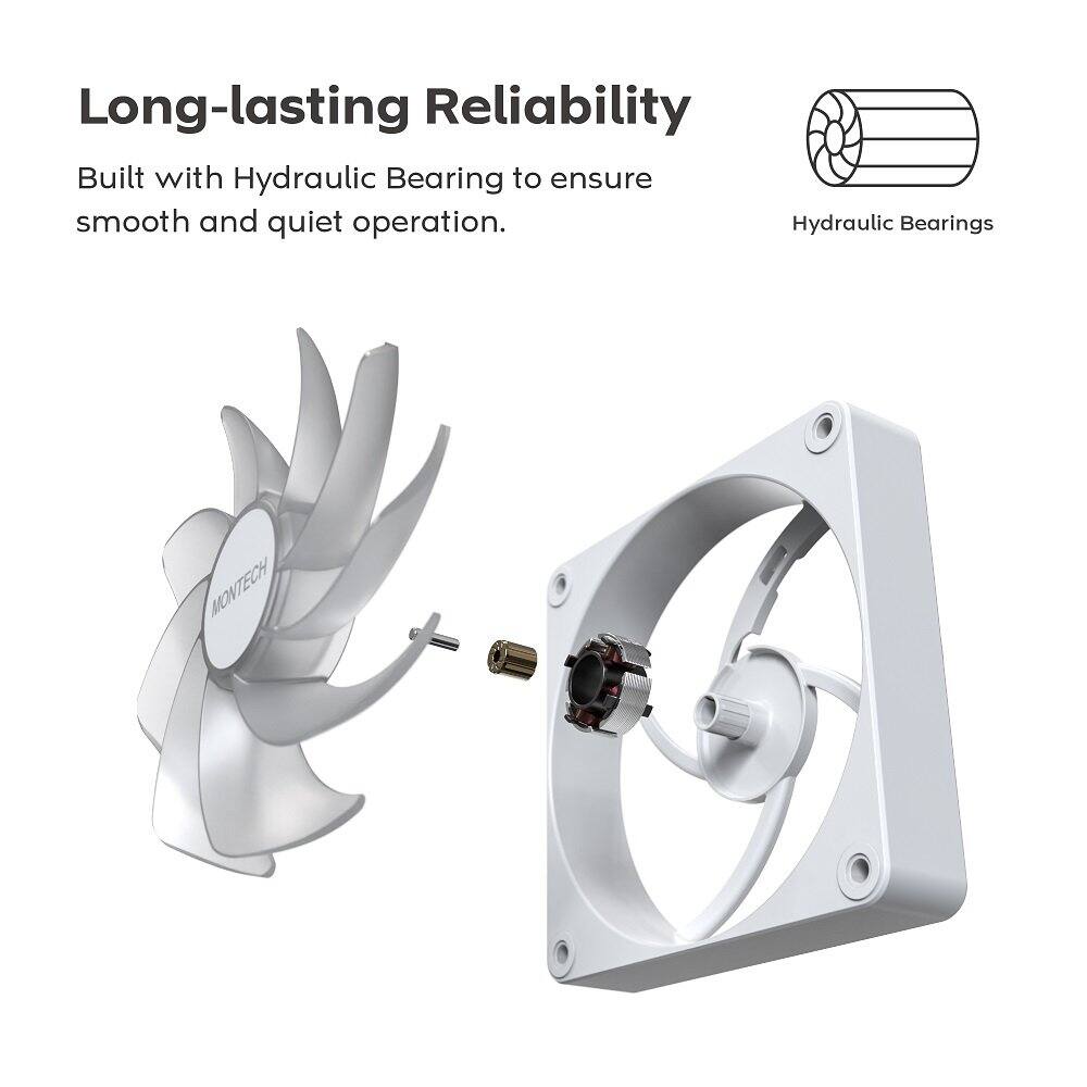 Long-lasting Reliability

Built with Hydraulic Bearing to ensure smooth and quiet operation.

Hydraulic Bearings

MONTECH