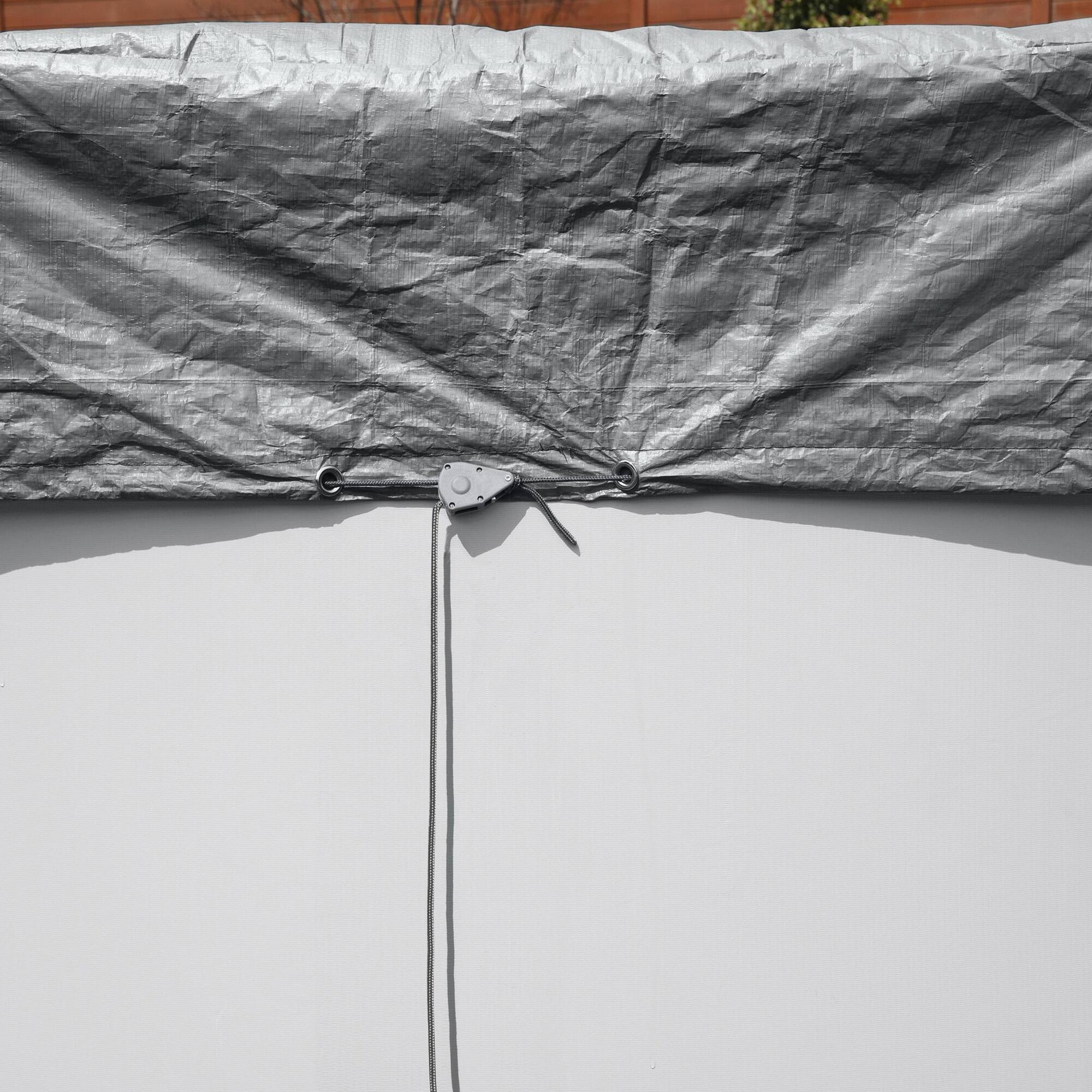Alt View 7. Bestway - Bestway Round Premium Pool Cover for 16' Above Ground Pools.