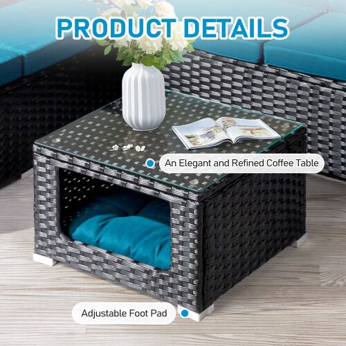 PRODUCT DETAILS

- An Elegant and Refined Coffee Table
- Adjustable Foot Pad