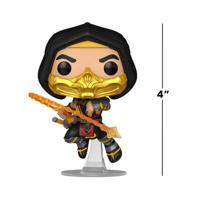 Funko Pop Games: Mortal Kombat 1 - Scorpion - Mortal Kombat Game Franchise - Figura de vinilo coleccionable - Idea de regalo - Producto oficial - Juguetes para niños y adultos Funko Pop Games: Mortal Kombat 1 - Scorpion - Mortal Kombat Game Franchise - Figura de vinilo coleccionable - Idea de regalo - Producto oficial - Juguetes para niños y adultos