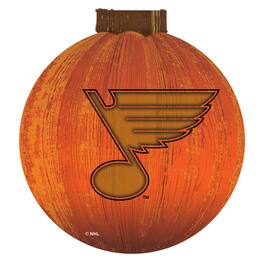 Fan Creations - St. Louis Blues 12'' Pumpkin Sign - Orange