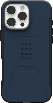 UAG - Civilian with MagSafe Navy Case - iPhone 16 Pro Max - Navy Blue