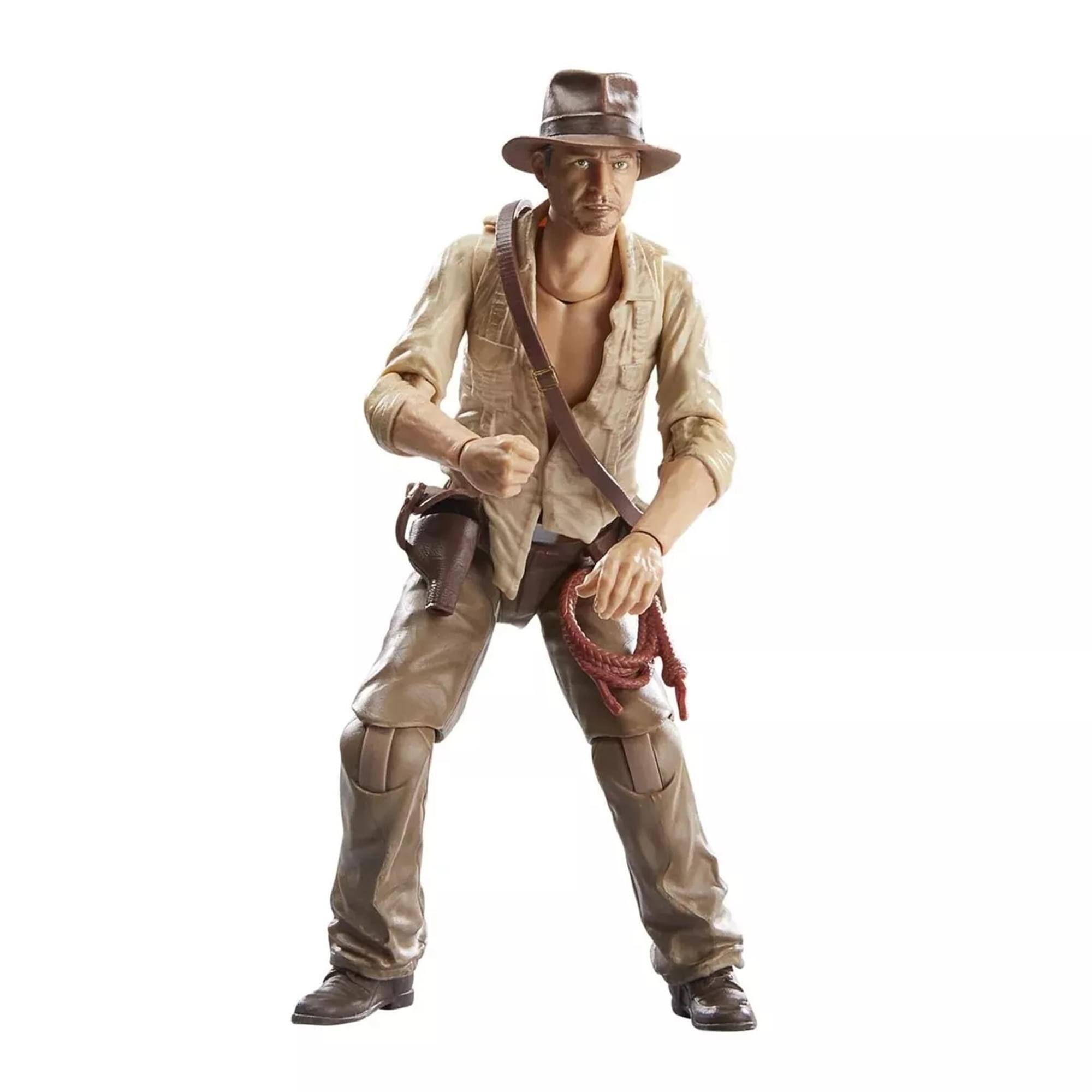 Alt View 10. Hasbro - Indiana Jones Raiders of The Lost Ark Indy (Cairo) 6 Inch Action Figure - Brown.