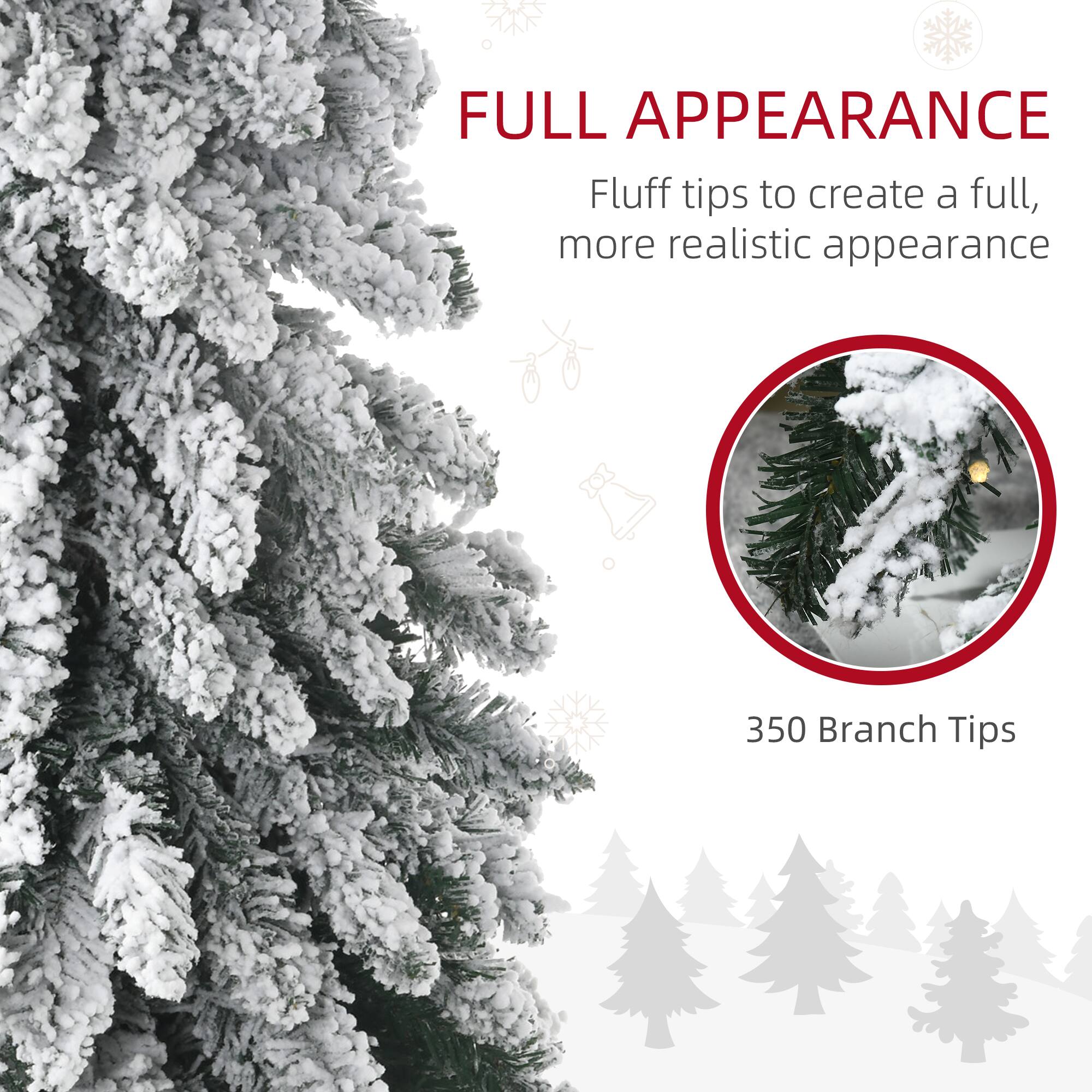 FULL APPEARANCE

Fluff tips to create a full, more realistic appearance

350 Branch Tips