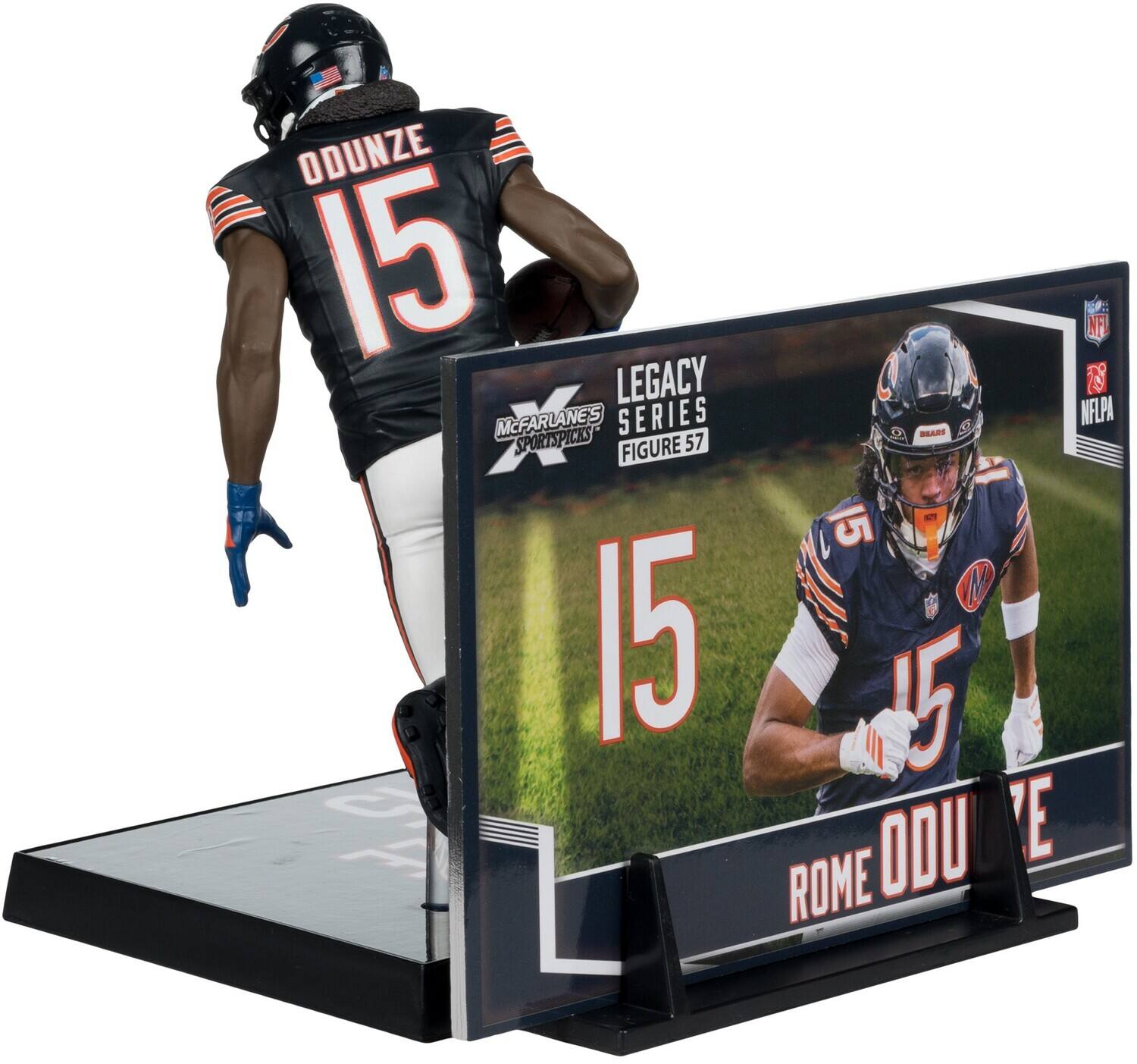 ODUNZE 15  
NF LEGACY S MCFARLANES SERIES NFLPA - 40 SPORTSPICKS FIGURE 57  
E l 15 N 15  
5 T ODU E  
ROME