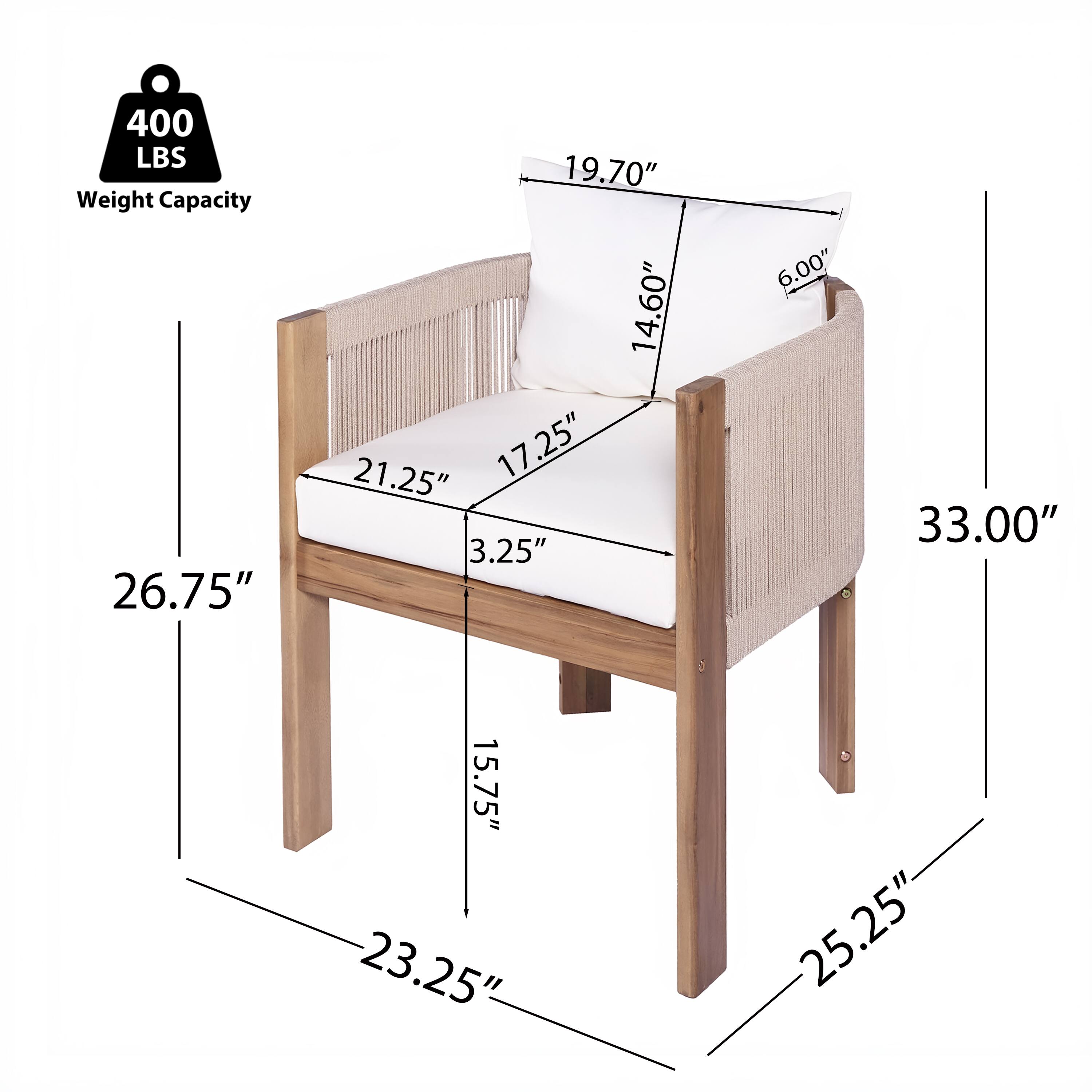 400 LBS Weight Capacity  
26.75"  
19.70"  
14.60"  
21.25"  
17.25"  
3.25"  
6.00"  
33.00"  
15.75"  
23.25"  
25.25"