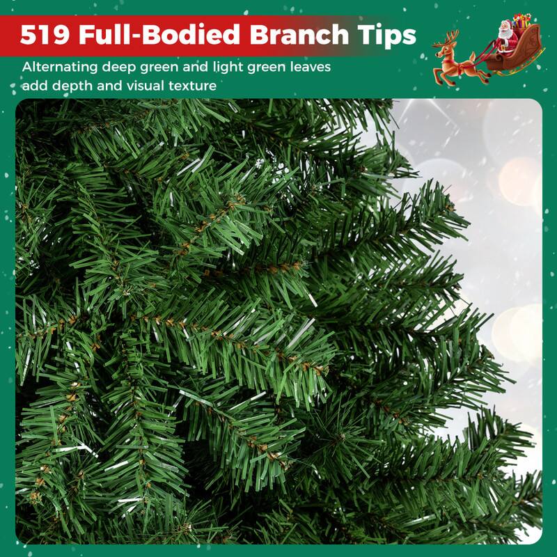 519 Full-Bodied Branch Tips

Alternating deep green and light green leaves add depth and visual texture