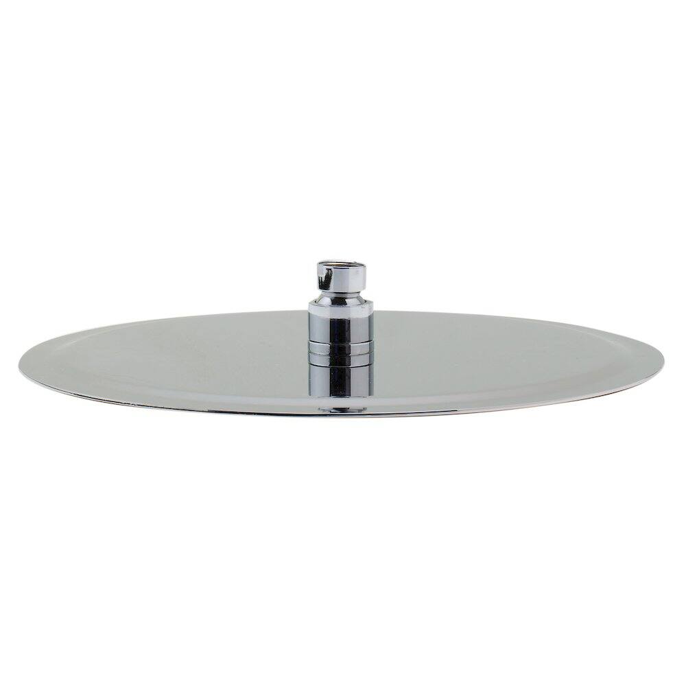 Alt View 1. Alfi - Solid Polished Stainless Steel 12" Round Ultra Thin Rain Shower Head - Silver.