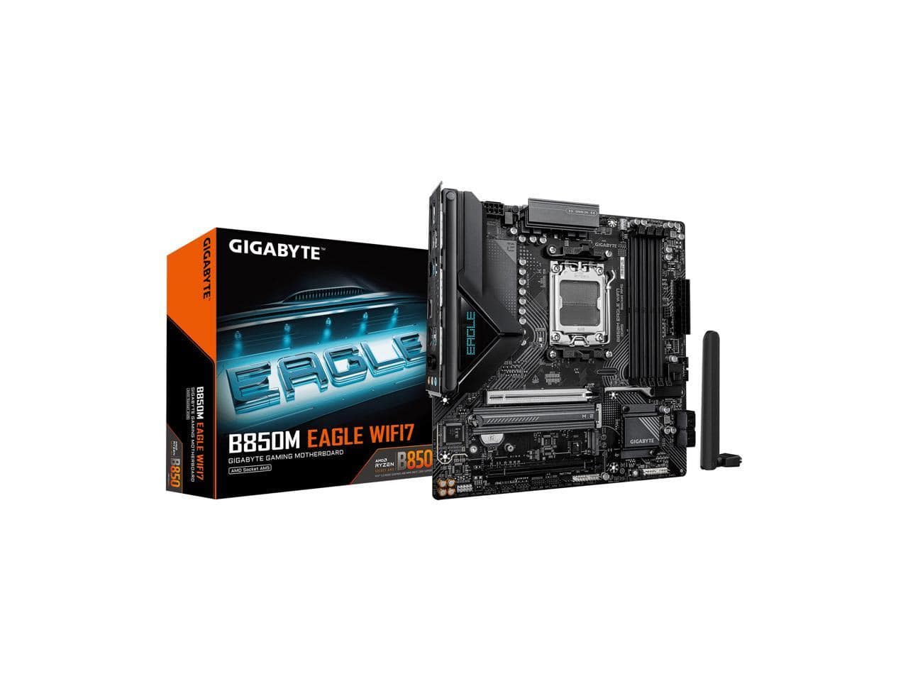 GIGABYTE - B850M Eagle WiFi7 AMD AM5 mATX Motherboard