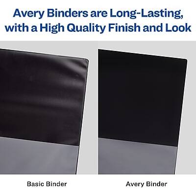 Avery Binders are Long-Lasting, with a High Quality Finish and Look

Basic Binder

Avery Binder