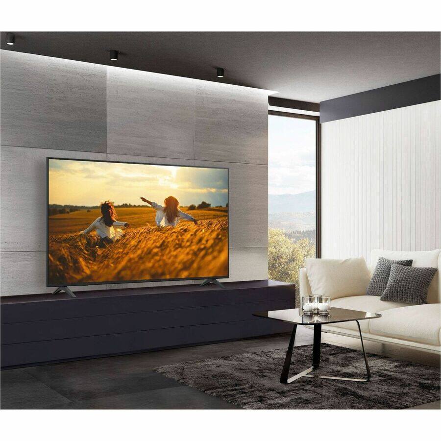 Alt View 1. LG - LG 43UK660H0UA 43" Smart LCD TV - 4K UHDTV - High Dynamic Range (HDR) - Charcoal Gray - HDR10 Pro, HLG - Netflix.