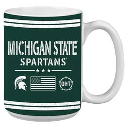 Indigo Falls - Michigan State Spartans 15oz. OHT Military Appreciation Mug - Multicolor