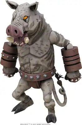 PopMarket - Mike Mignola - Hellboy Grugach The Wild Hunt Action Figure - COLLECTIBLES - Multicolor