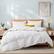 Front. Puredown - Puredown - All Season White Goose Down Comforter Duvet Insert with 100% Cotton Cover - Twin - White.