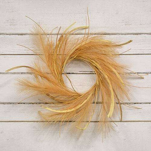 Angle. BreeBe - *Pale Mellow Whisp Candle Ring - Gold, Yellow.