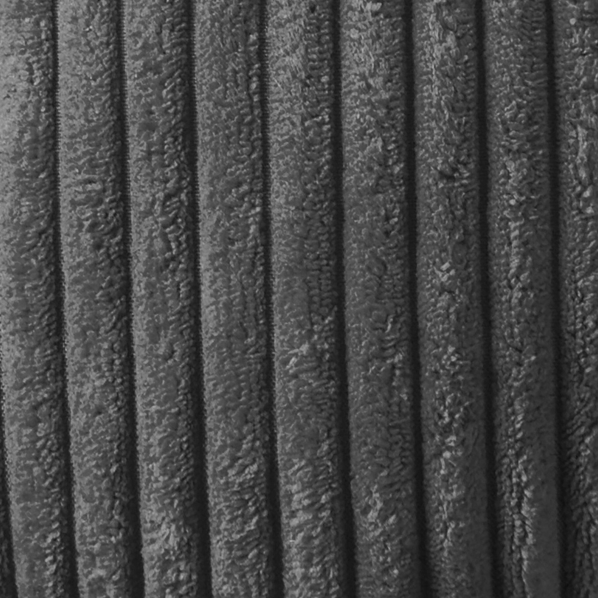 Alt View 1. Sweet Home Collection - Velvet Rocking Chair Cushion 2 Piece Tufted Non Slip Set of Upper and Lower Cushions - Gray.