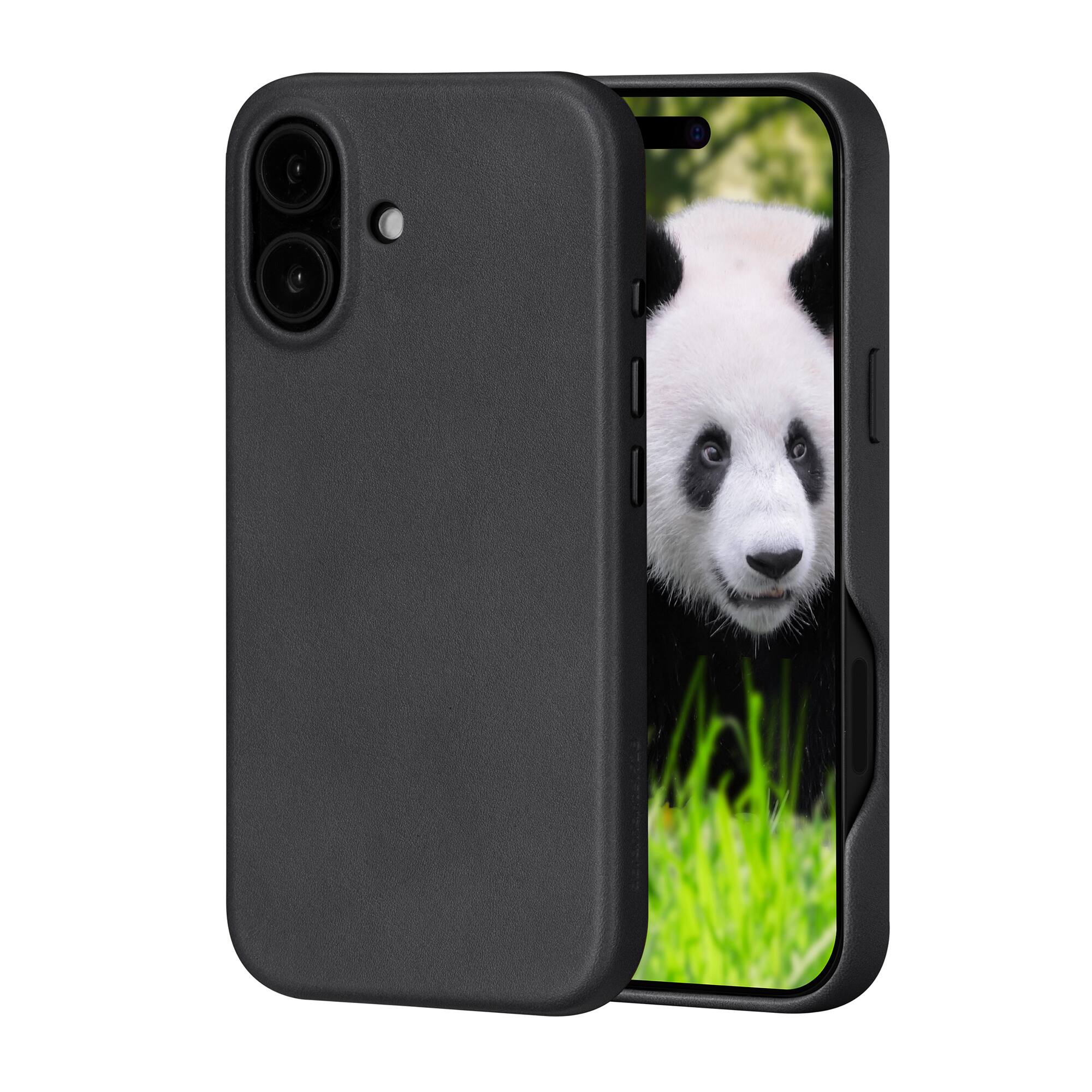 Alt View 3. dbramante1928 - Roskilde with Magsafe Case for Apple iPhone 16 - Black.