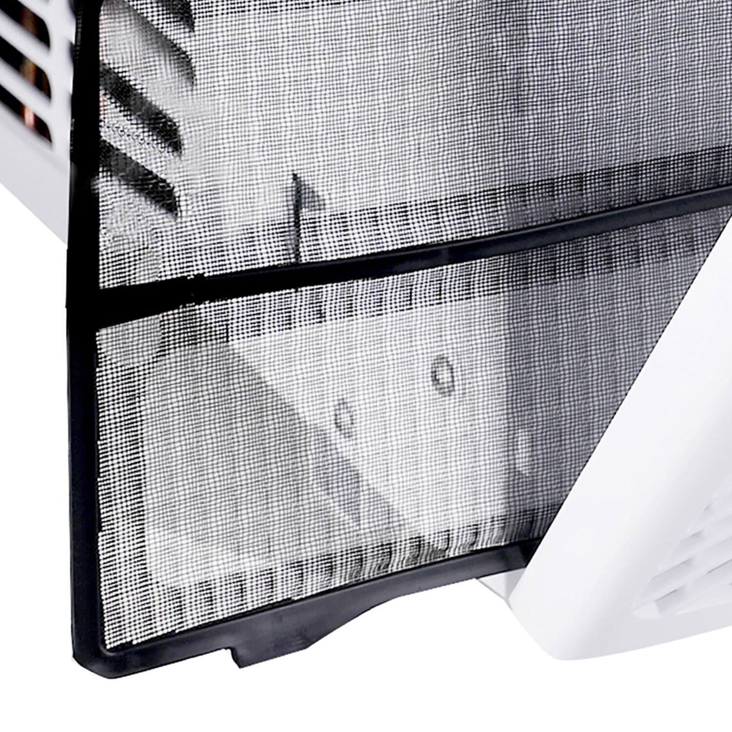 Alt View 10. Hisense - 350 sq. ft. 8,000 BTU Smart Window Inverter Air Conditioner with Wi-fi and Remote Control - White.