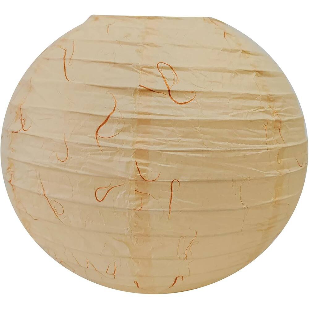 Front. PARKER SLATER - 8-Inch Cloud Dragon Paper Lantern, White Hanging Chinese Decor Lamp.