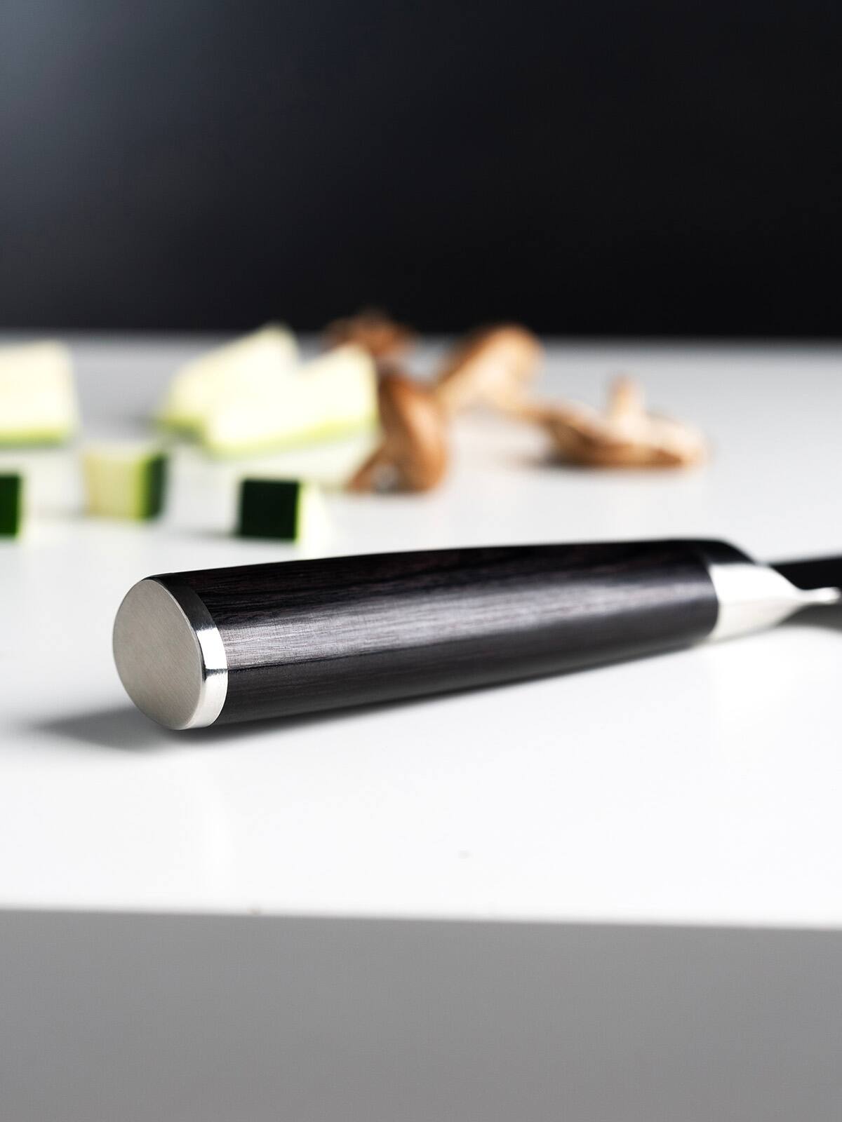 Alt View 3. Shun - Shun Classic 10" Chef's Knife - Black.