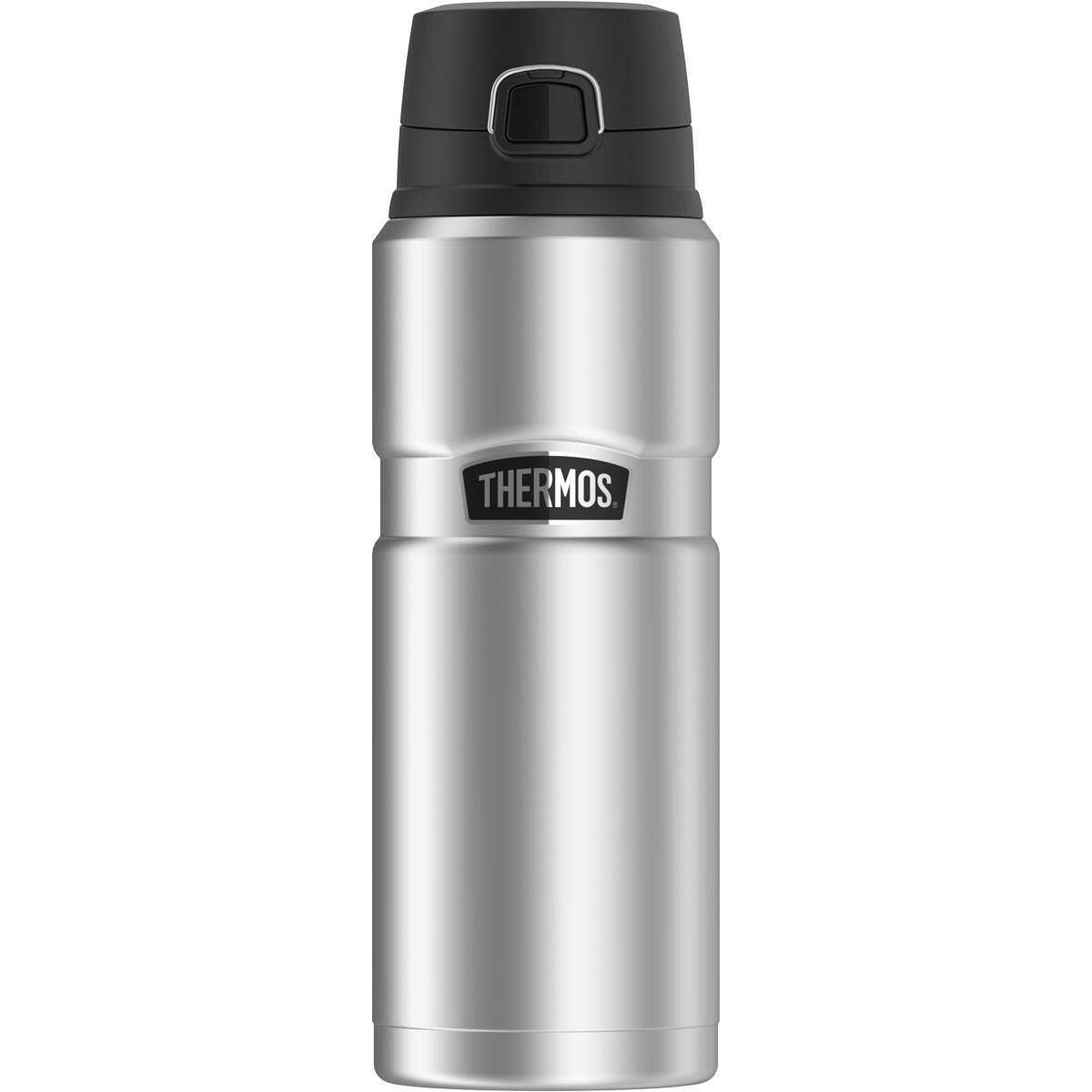 Alt View 1. Thermos - Thermos 24 oz. Stainless King Vacuum Insulated Water Bottle - Matte Silver - Silver.